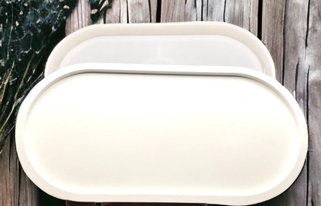 Ovale Platte (11,5cm x 23,5cm)