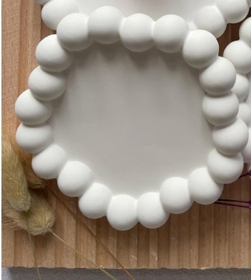Fünfeckiger Bubblteller (12cm)