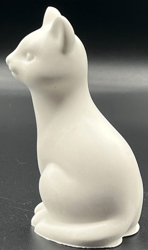 Katze sitzend Skulptur